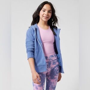 Athleta Girl Retroactive Full Zip Hoodie jacket